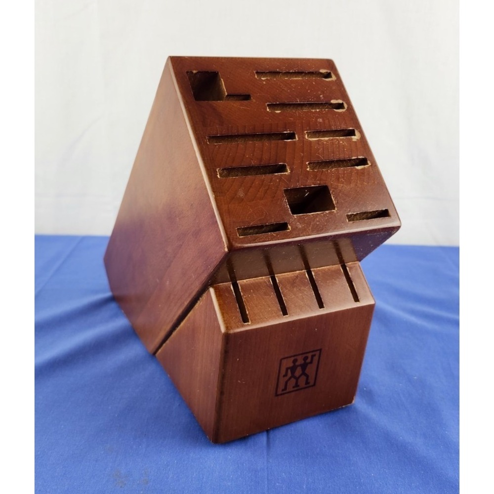 JA Henckels International Knife Block 14 Slot Solid Wood Knife Holder - S